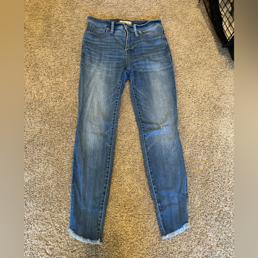 Madewell Women's Skinny Jeans - Blue